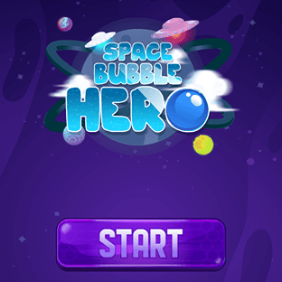 Space Bubble Hero Game