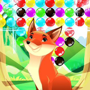 Magic Bubble Fox Game
